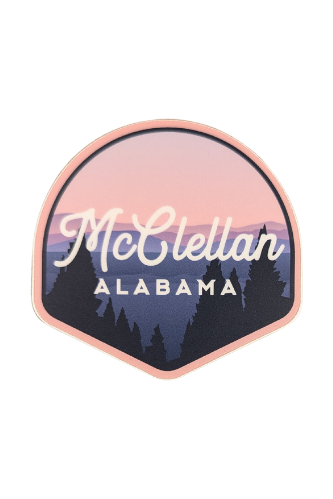 McClellan 3" Mountain Sticker