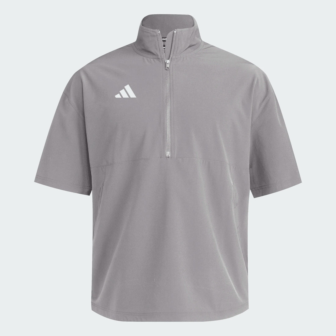 ADIDAS- JN3647 1/4 Zip Jkt-GRAY