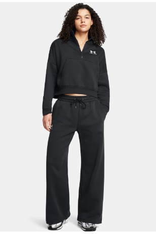 Under Armour Women's Icon Fleece Wide Leg Pant