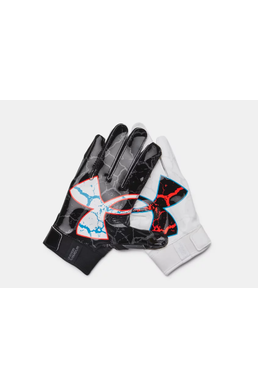 Under Armour Youth F9 Nitro Printed Football Gloves