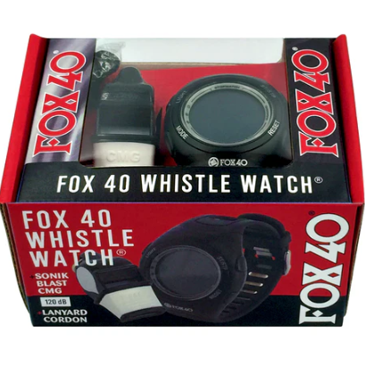 Fox 40 Watch & Whistle Combo