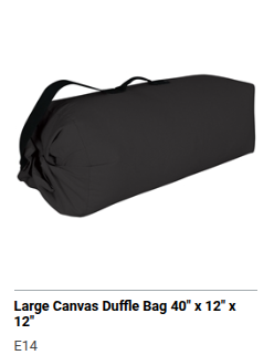 Champro Canvas Duffle Bat bag