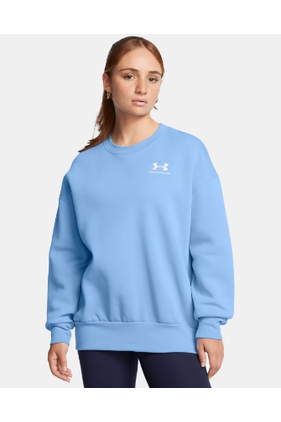 Under Armour Women's Icon Fleece Oversized Crew